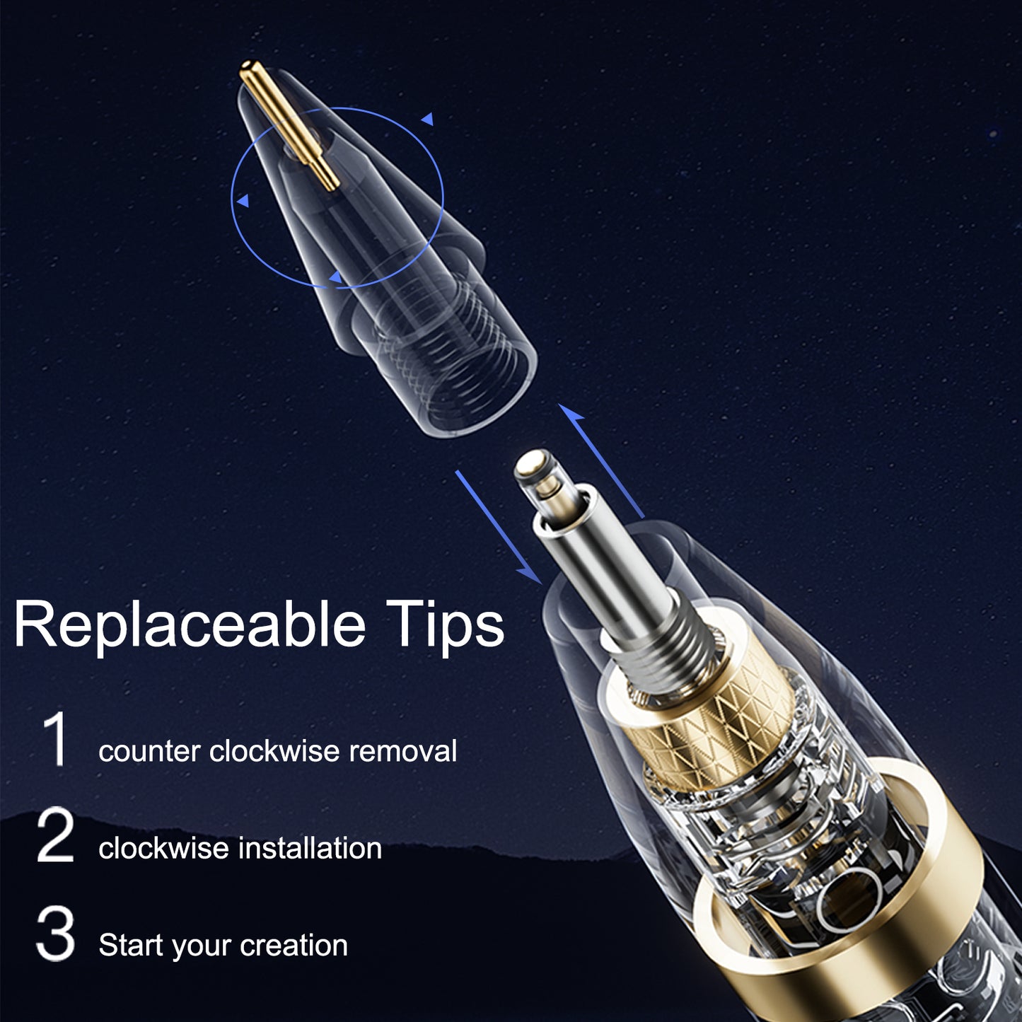 2023 iFacemall Stylus Pen بۆ ئایپاد موگناتیسی شەحنکردنەوەی بێ وایەر، شەفاف