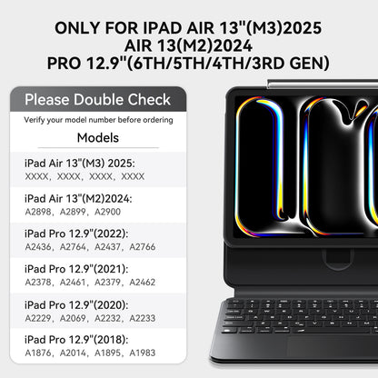 iFacemall black Stylish Keyboard Case with Foldable Stand Slide Rails for iPad 9th/8th/7th Gen 10.2inch (2021/2020/2019)